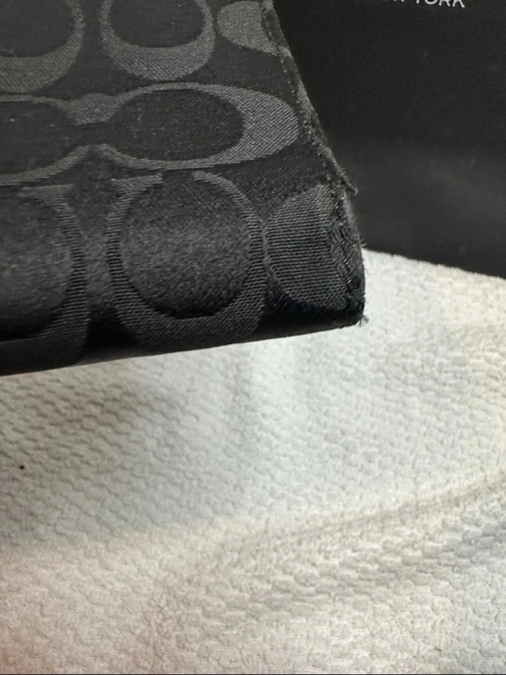 Coach Black snake and embossed Signature turnlock continental Wallet - Picture 7 of 9